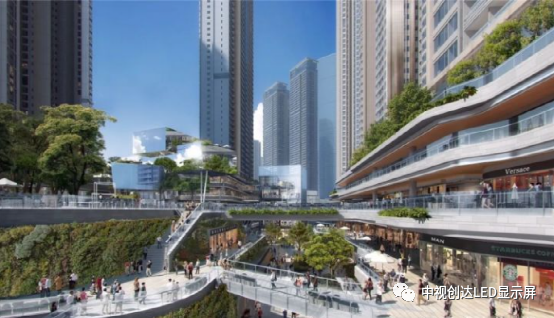 中视创达LED显示屏助力中洲集团-智造城市未来